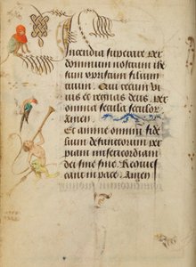 Page de texte décorée - Unbekannt Unbekannt